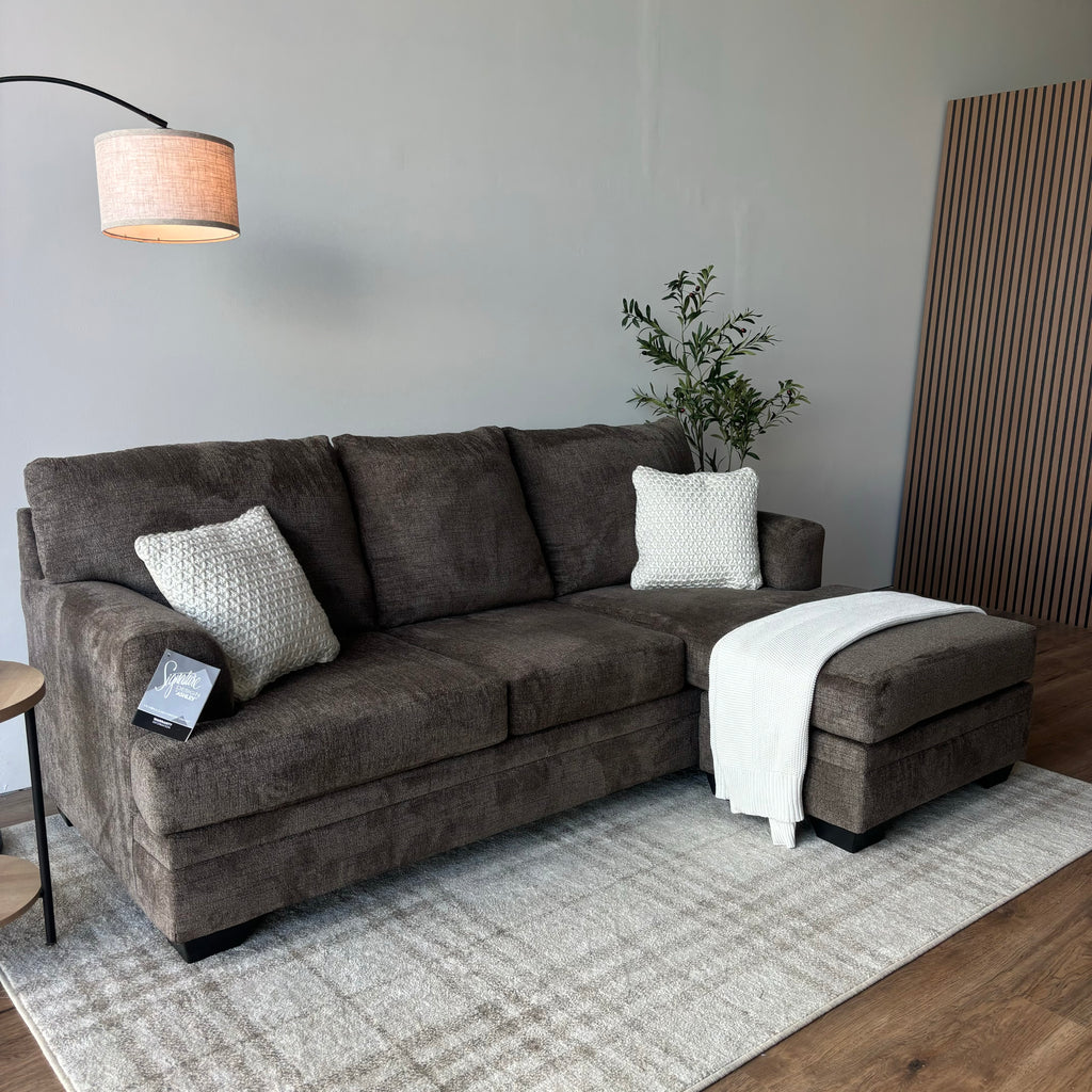 Ashley Stonemeade Reversible Chaise Sofa — Brand New