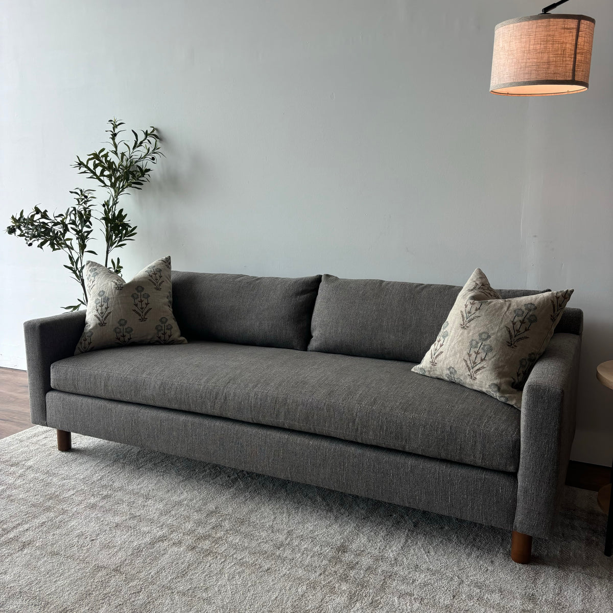 Mitchell Gold + Bob Williams Textured Woven Fabric Sofa