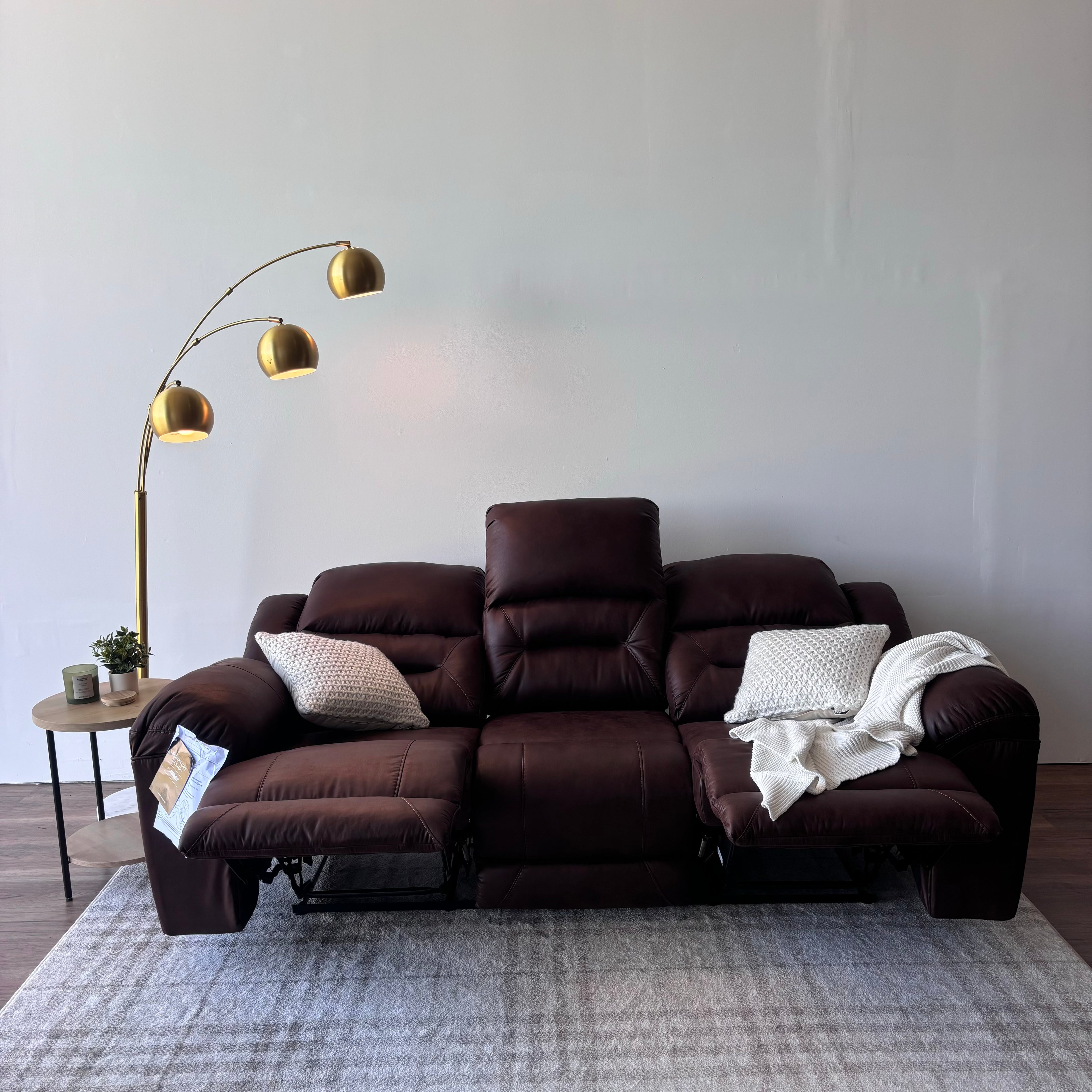 Ashley Stoneland Manual Reclining Sofa — Brand New