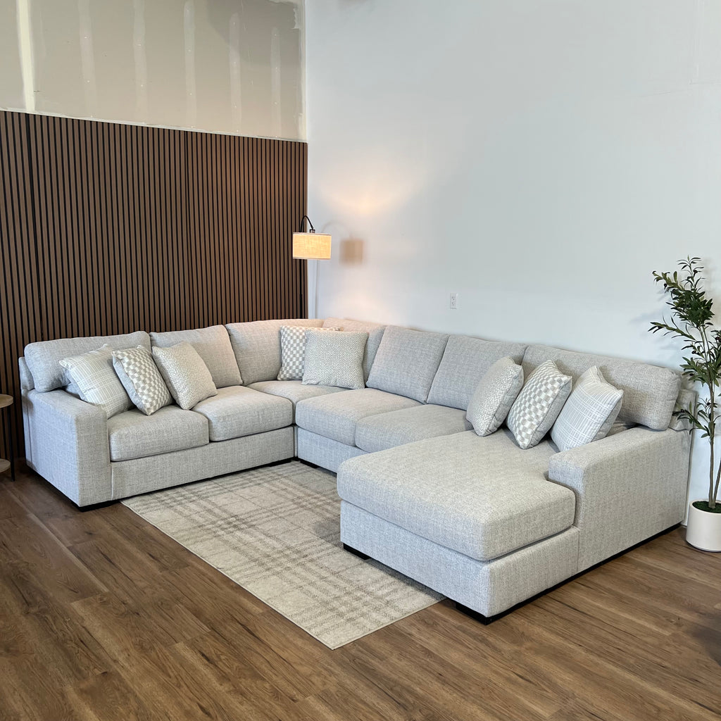 Ashley Larce 4pc Performance Fabric Sectional Couch