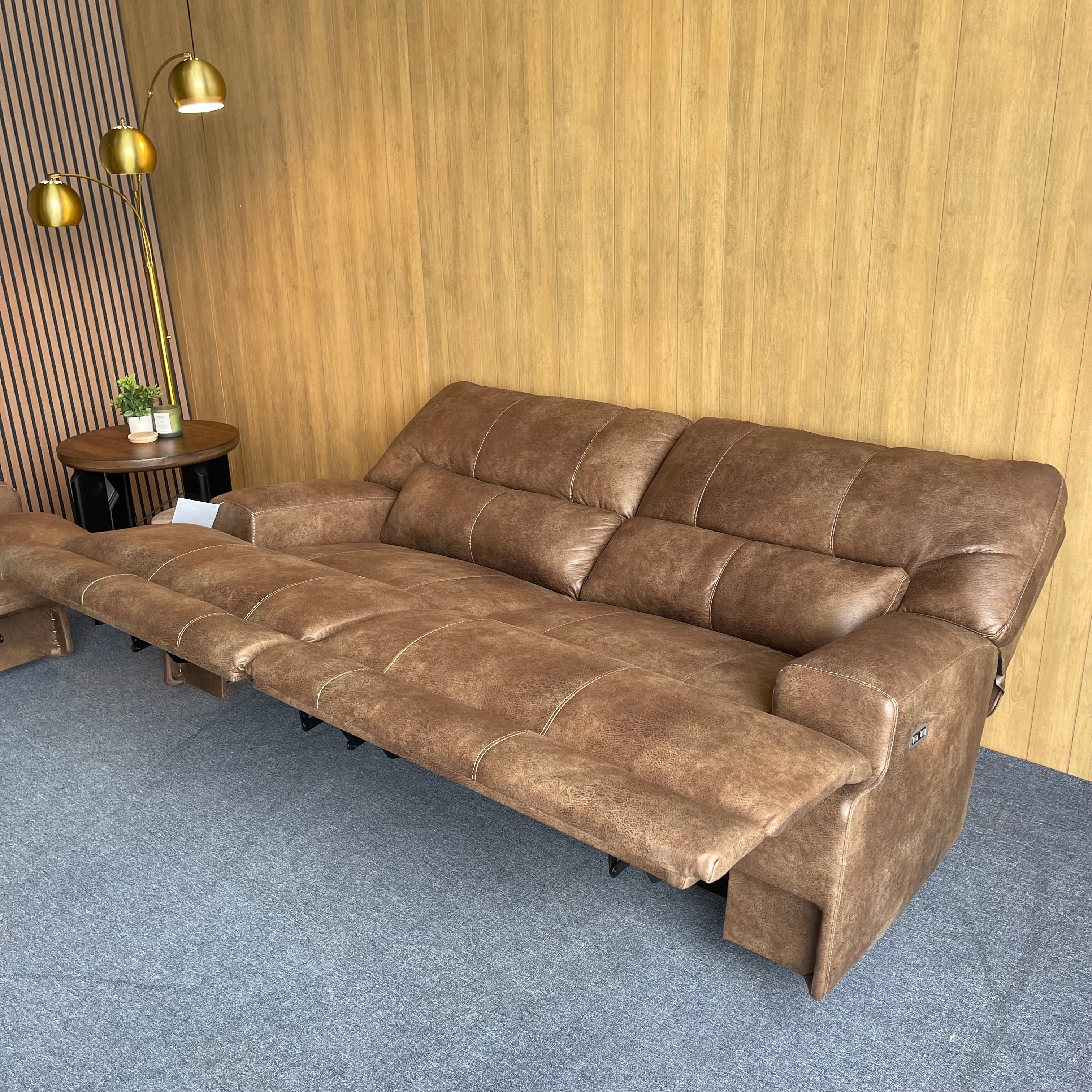 Ashley Sofa & Loveseat Power Reclining Set