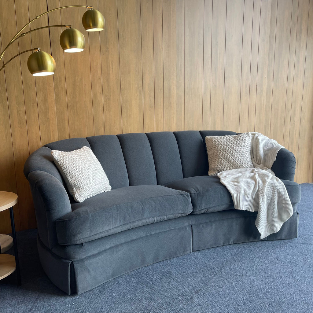 Danish Channel Back Sofa