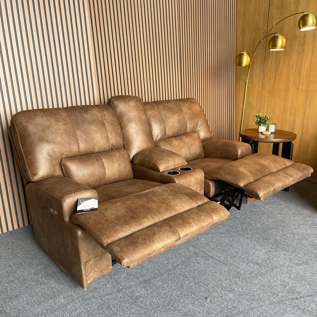 Ashley Sofa & Loveseat Power Reclining Set