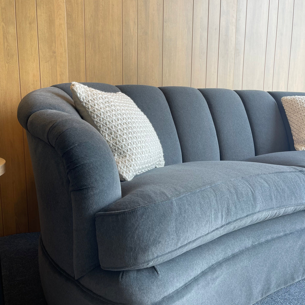 Danish Channel Back Sofa
