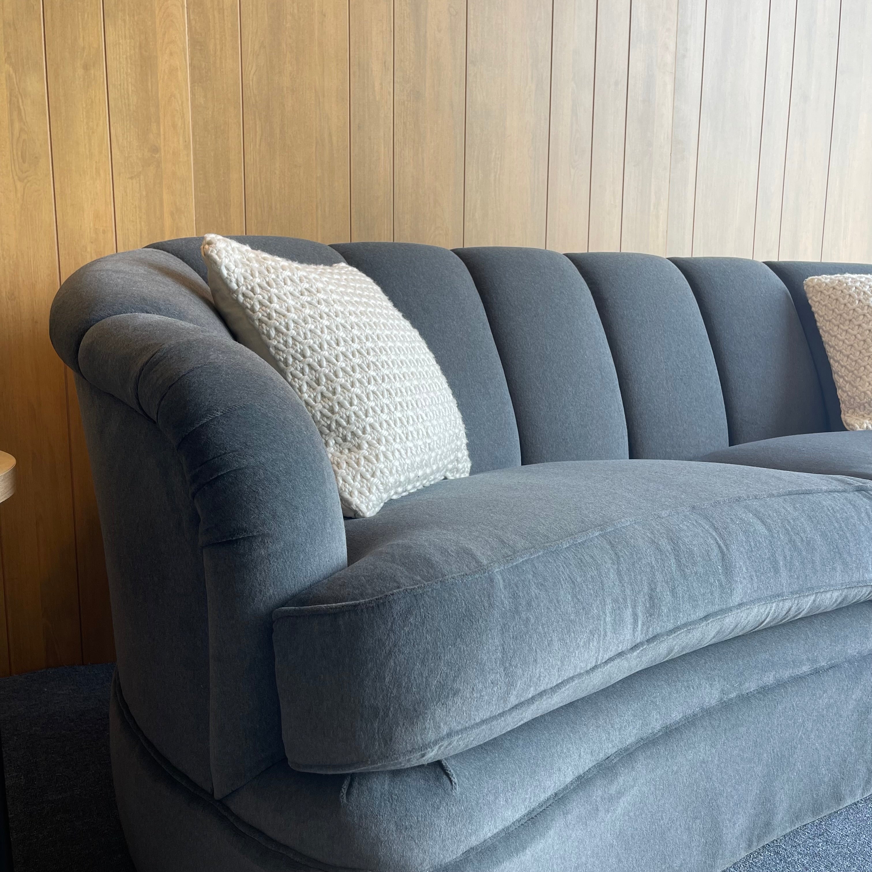 Danish Channel Back Sofa