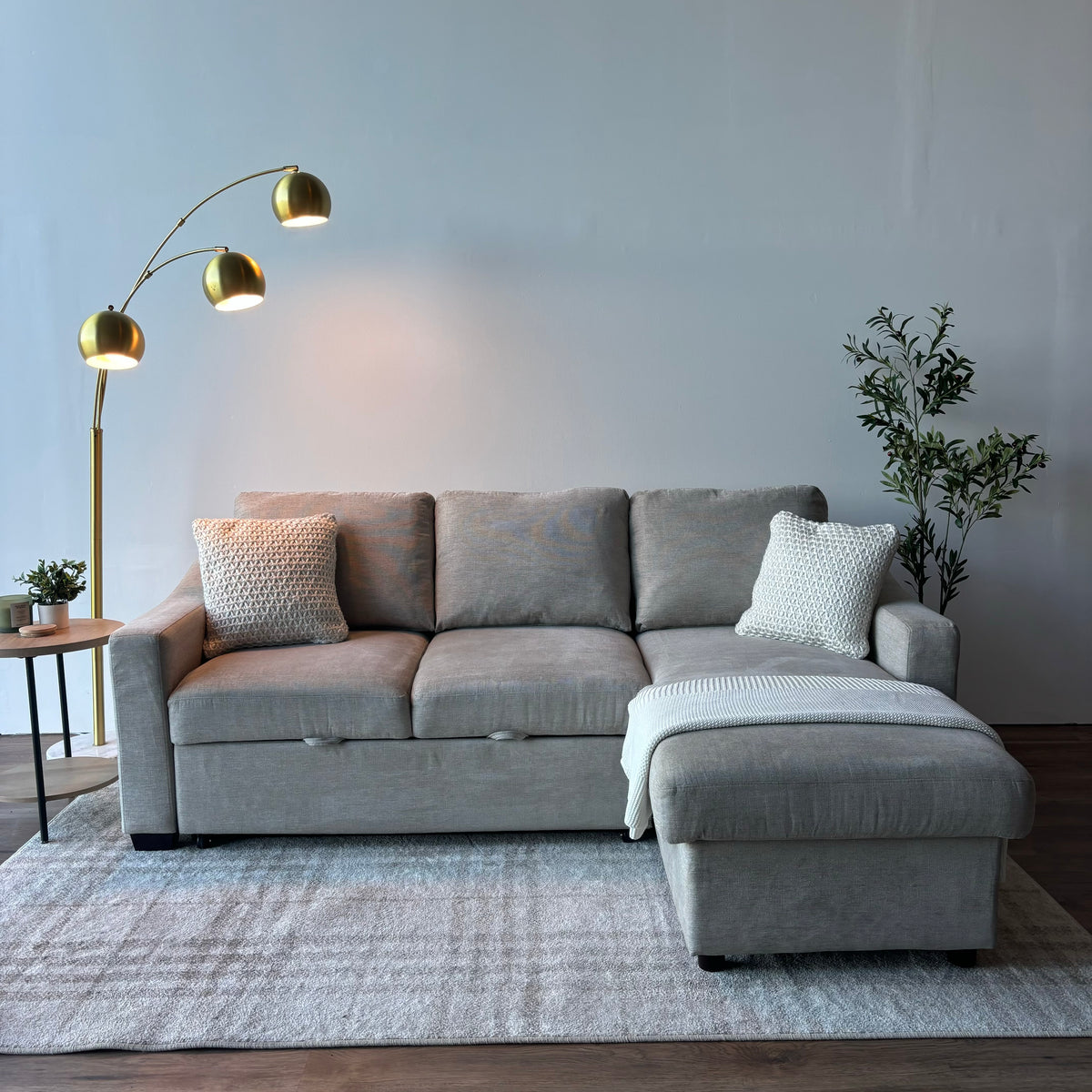 New Coddle Cameron Sleeper Sofa w/ Reversible Chaise