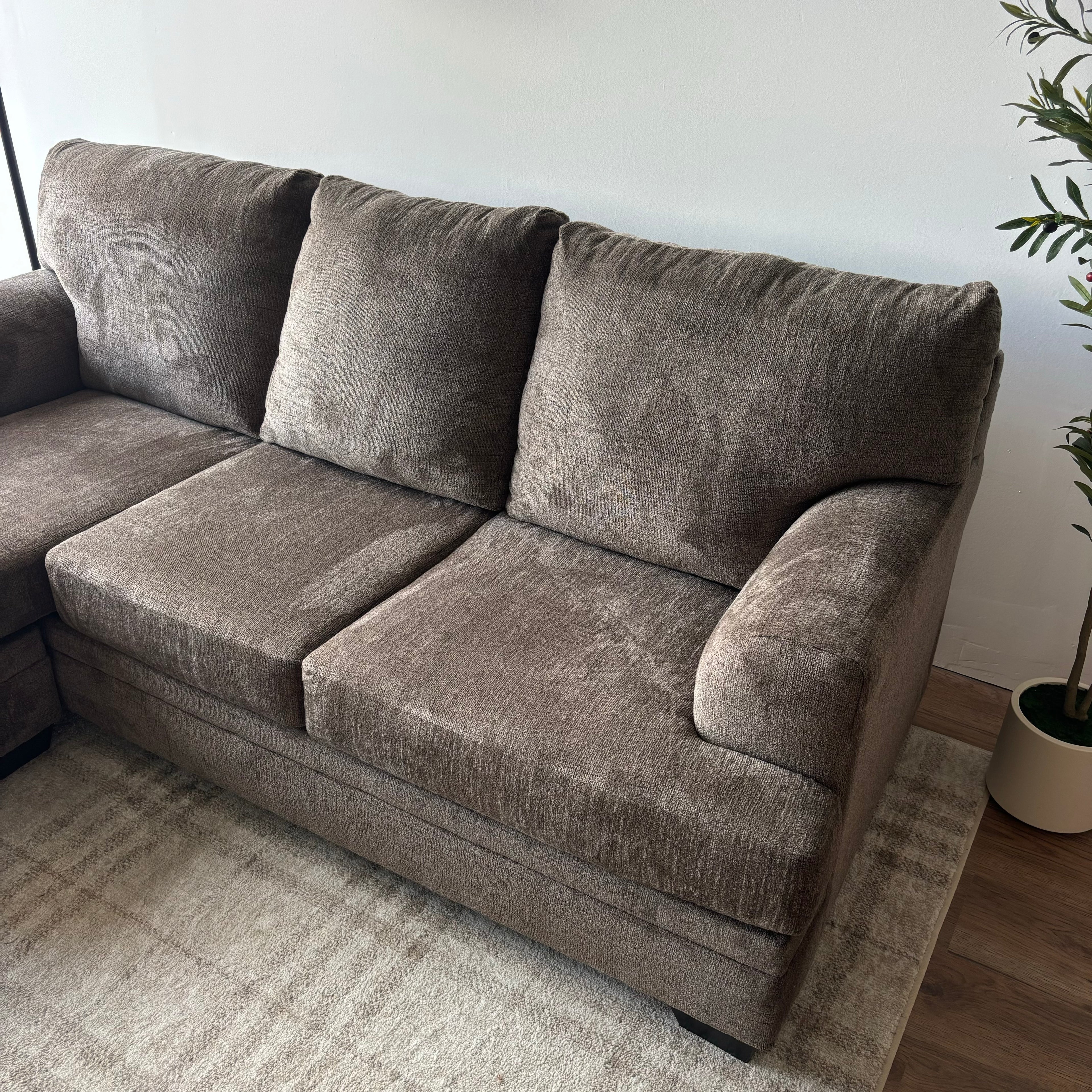 Ashley Stonemeade Reversible Chaise Sofa — Brand New
