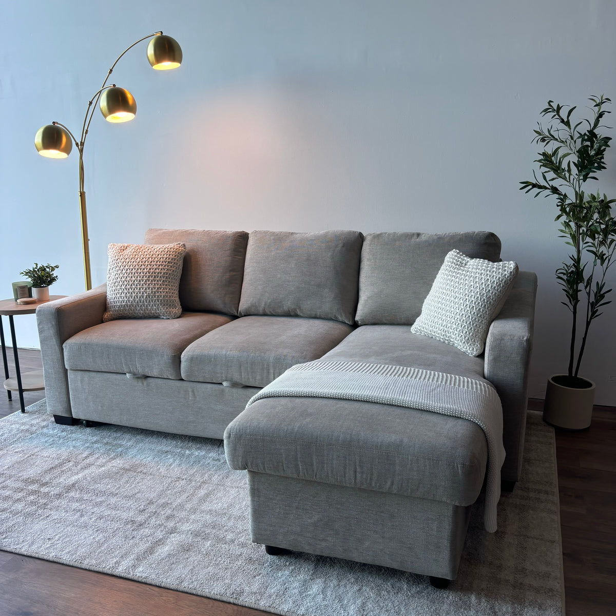 New Coddle Cameron Sleeper Sofa w/ Reversible Chaise