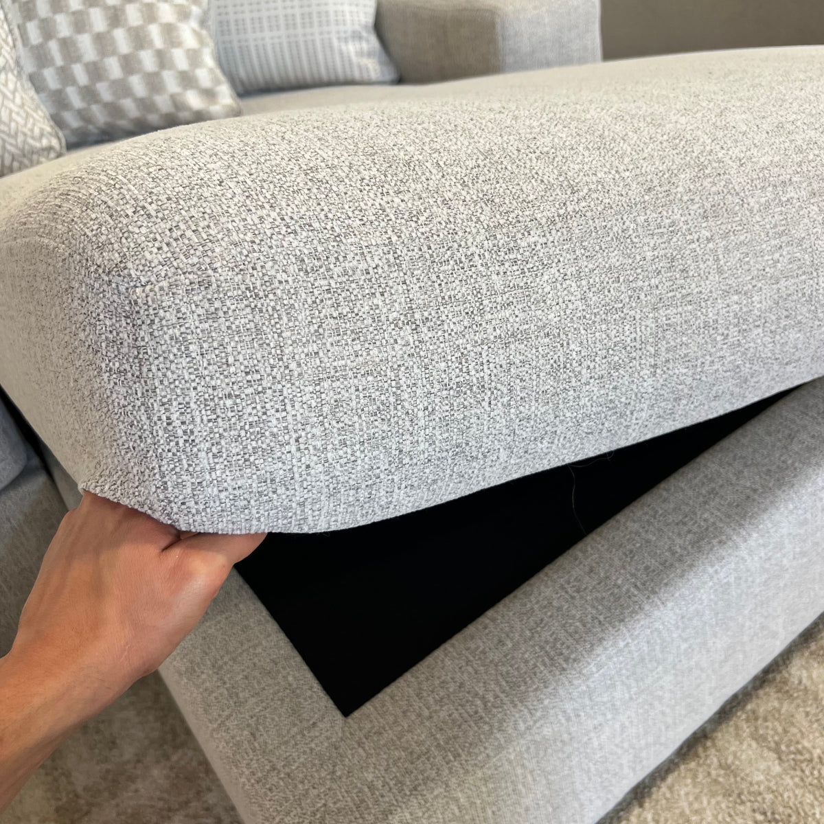 Ashley Larce 4pc Performance Fabric Sectional Couch