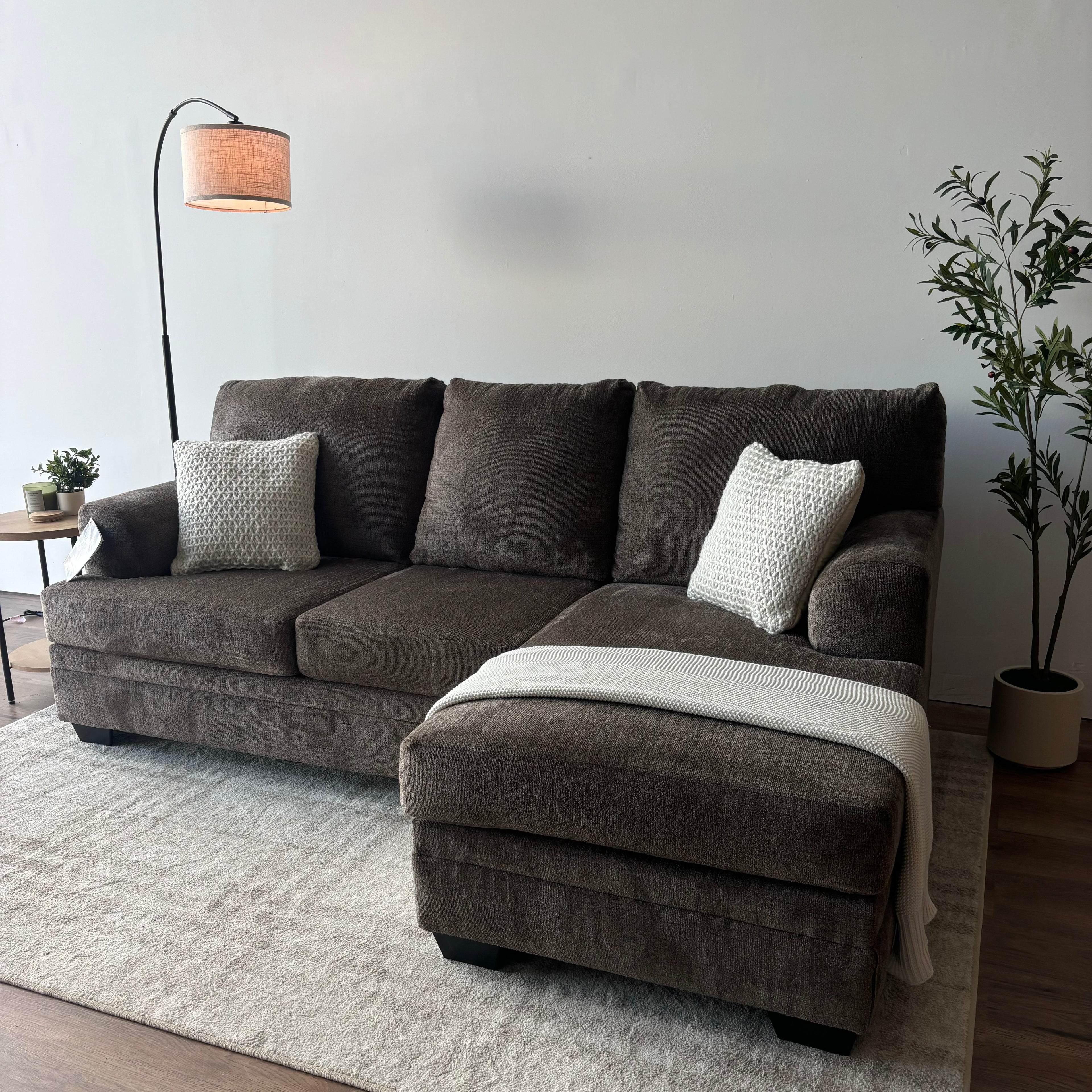 Ashley Stonemeade Reversible Chaise Sofa — Brand New