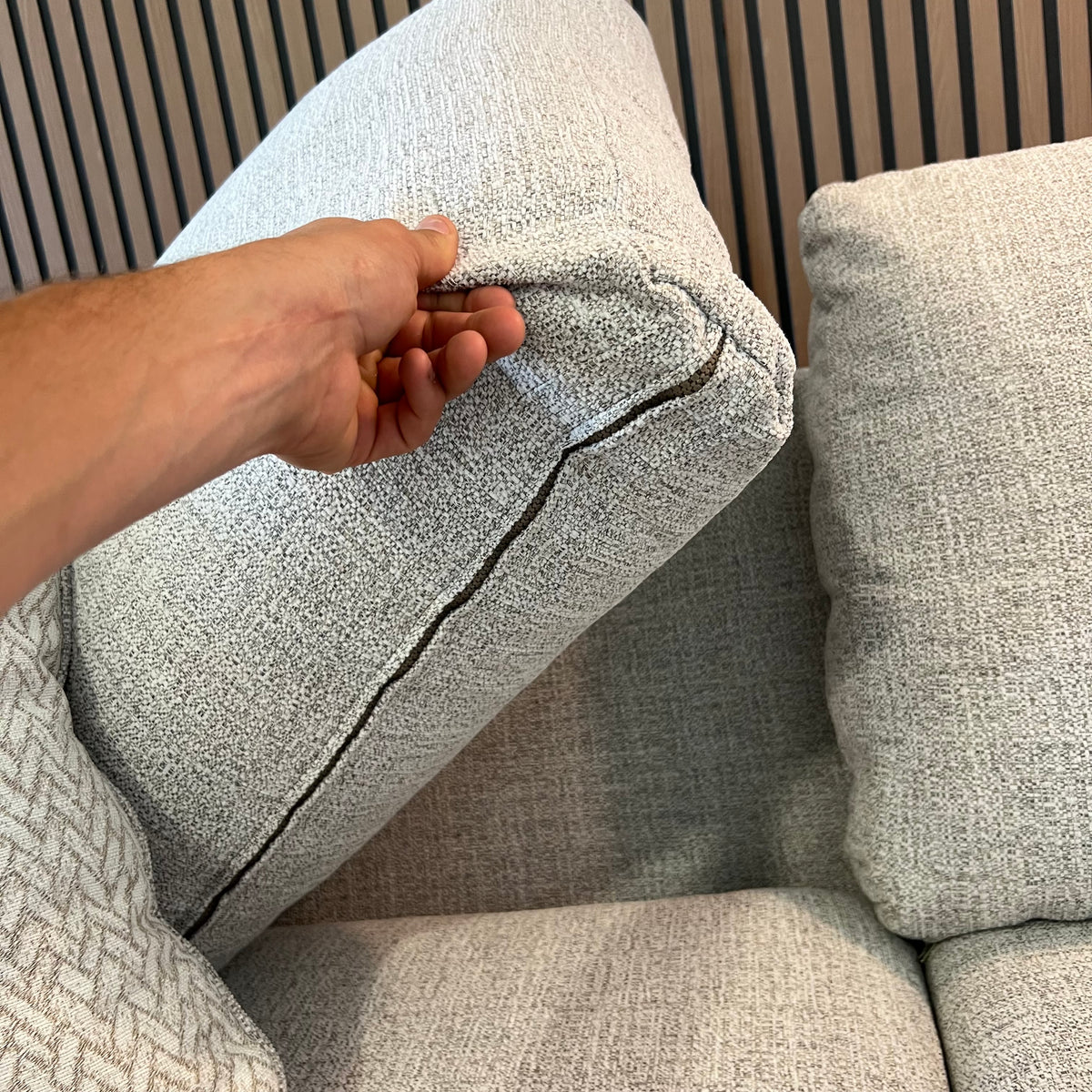 Ashley Larce 4pc Performance Fabric Sectional Couch