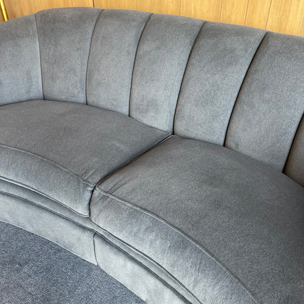 Danish Channel Back Sofa