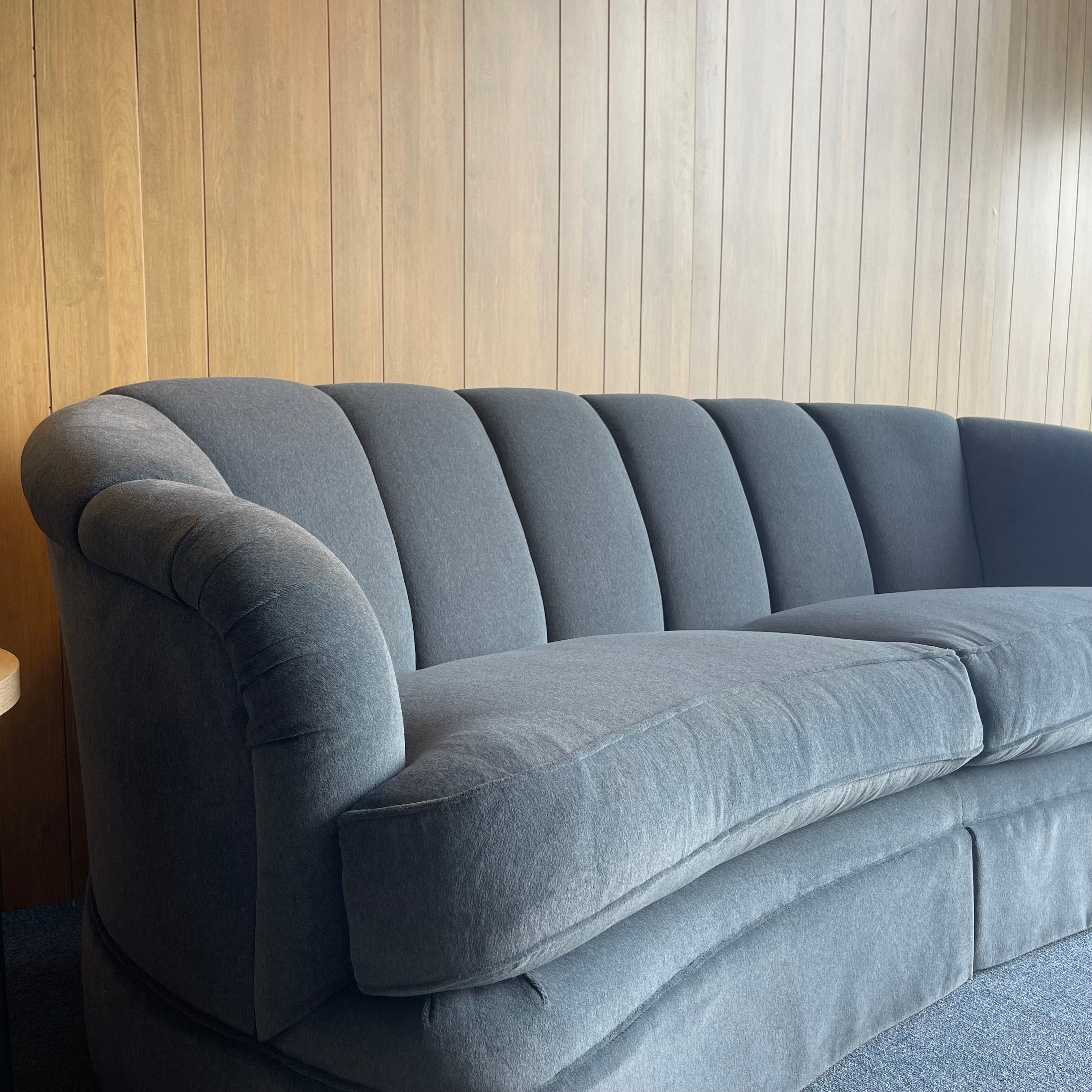 Danish Channel Back Sofa