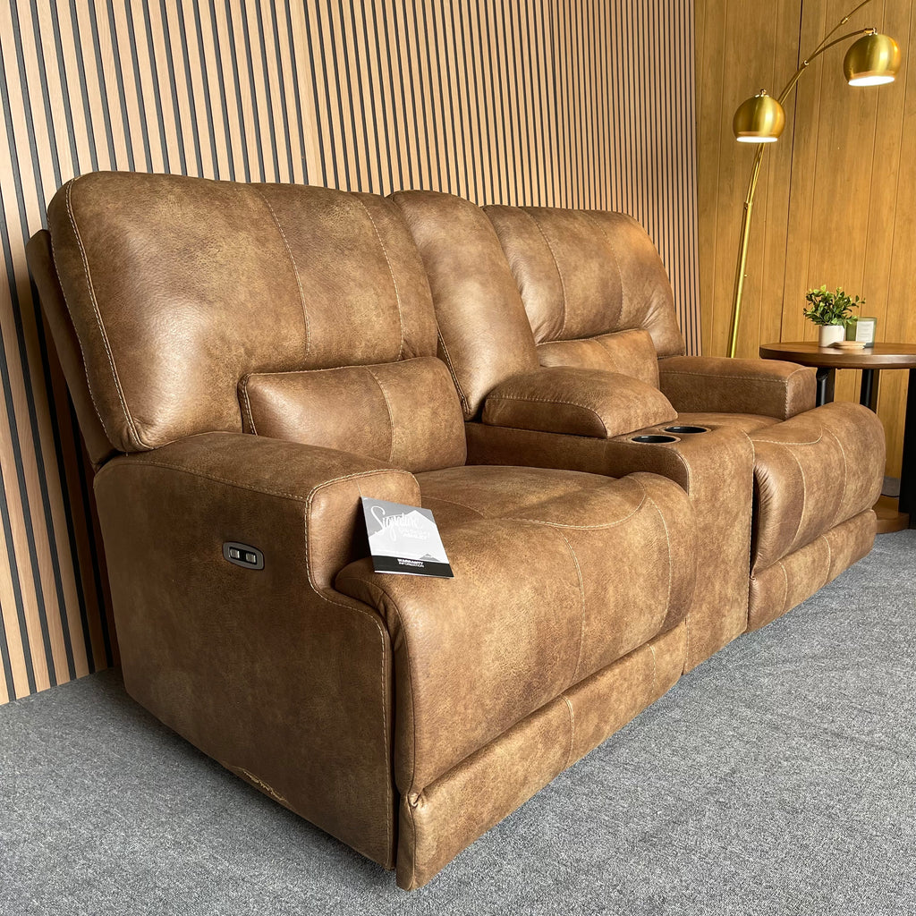 Ashley Sofa & Loveseat Power Reclining Set