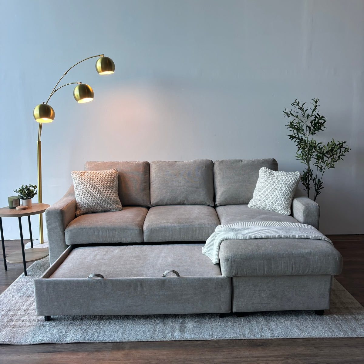 New Coddle Cameron Sleeper Sofa w/ Reversible Chaise