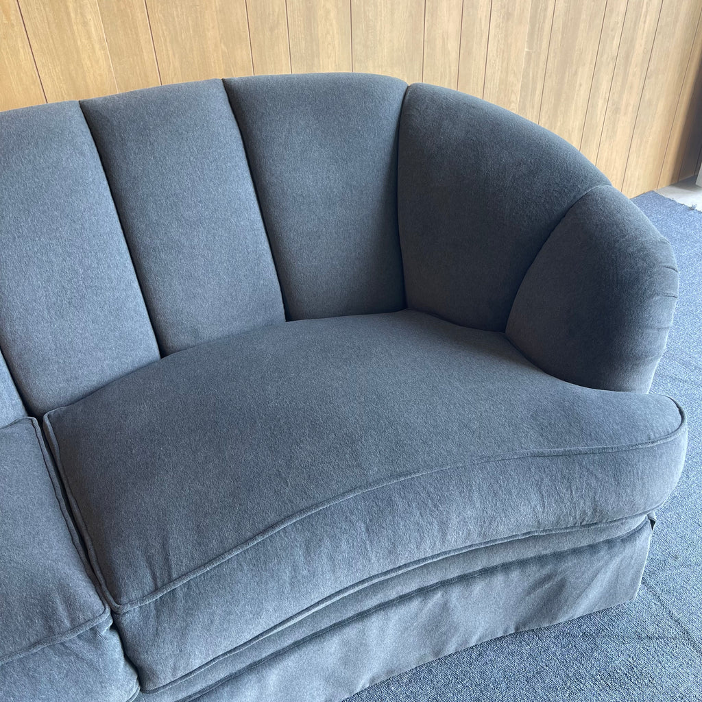 Danish Channel Back Sofa