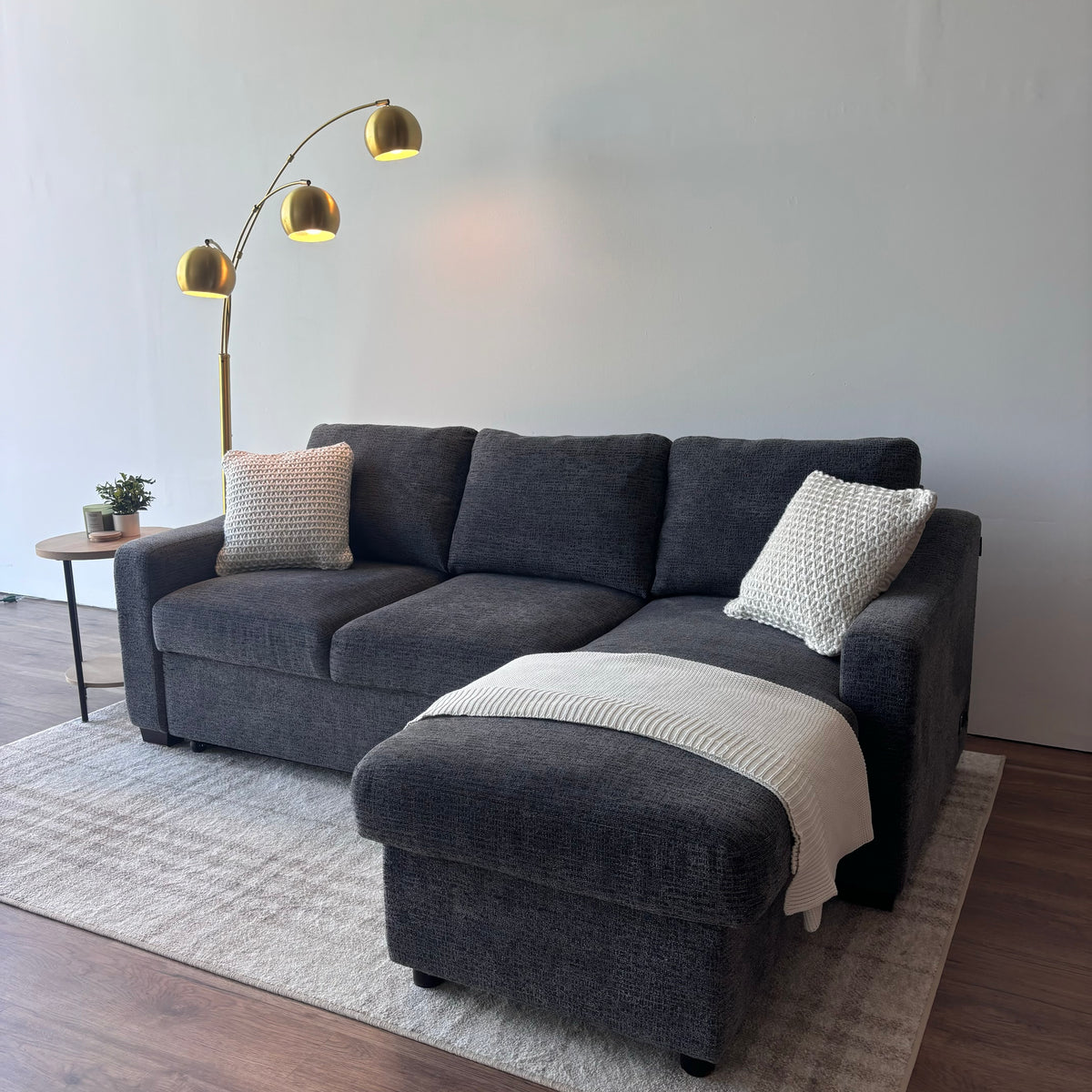 Coddle Aria Reversible Chaise Pullout Sleeper Sofa