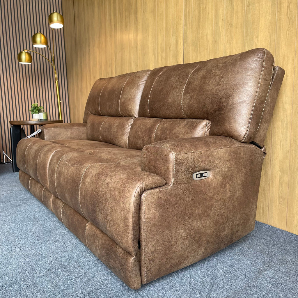 Ashley Sofa & Loveseat Power Reclining Set