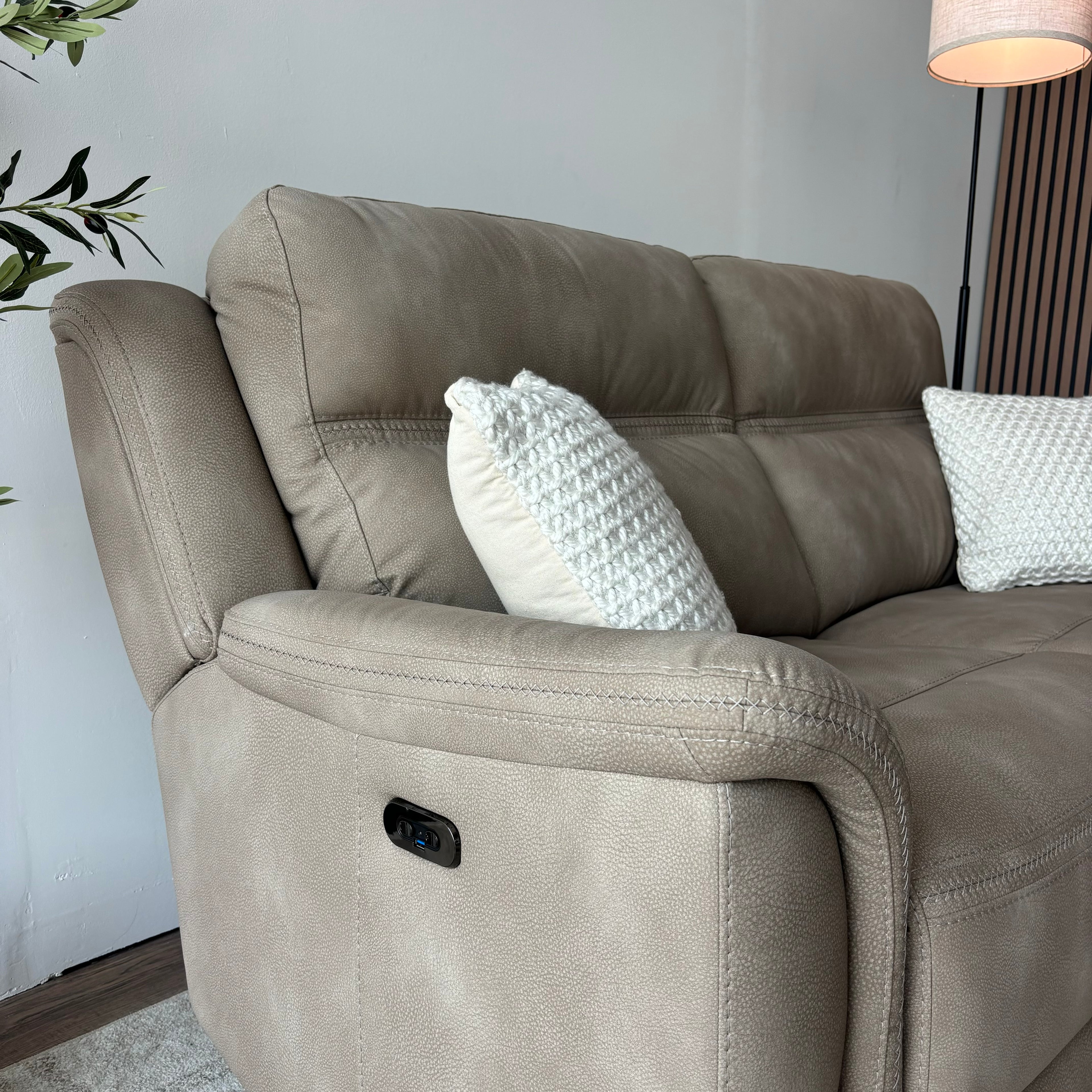 Ashley Next-Gen Dual Power Reclining Sofa