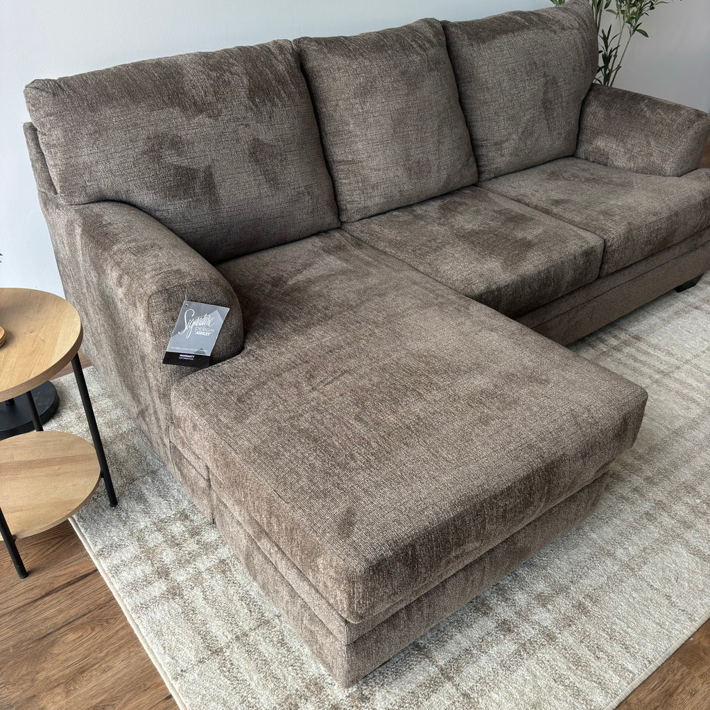Ashley Stonemeade Reversible Chaise Sofa — Brand New