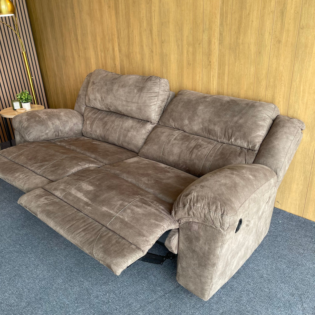 Ashley Sofa & Loveseat Manual Reclining Set
