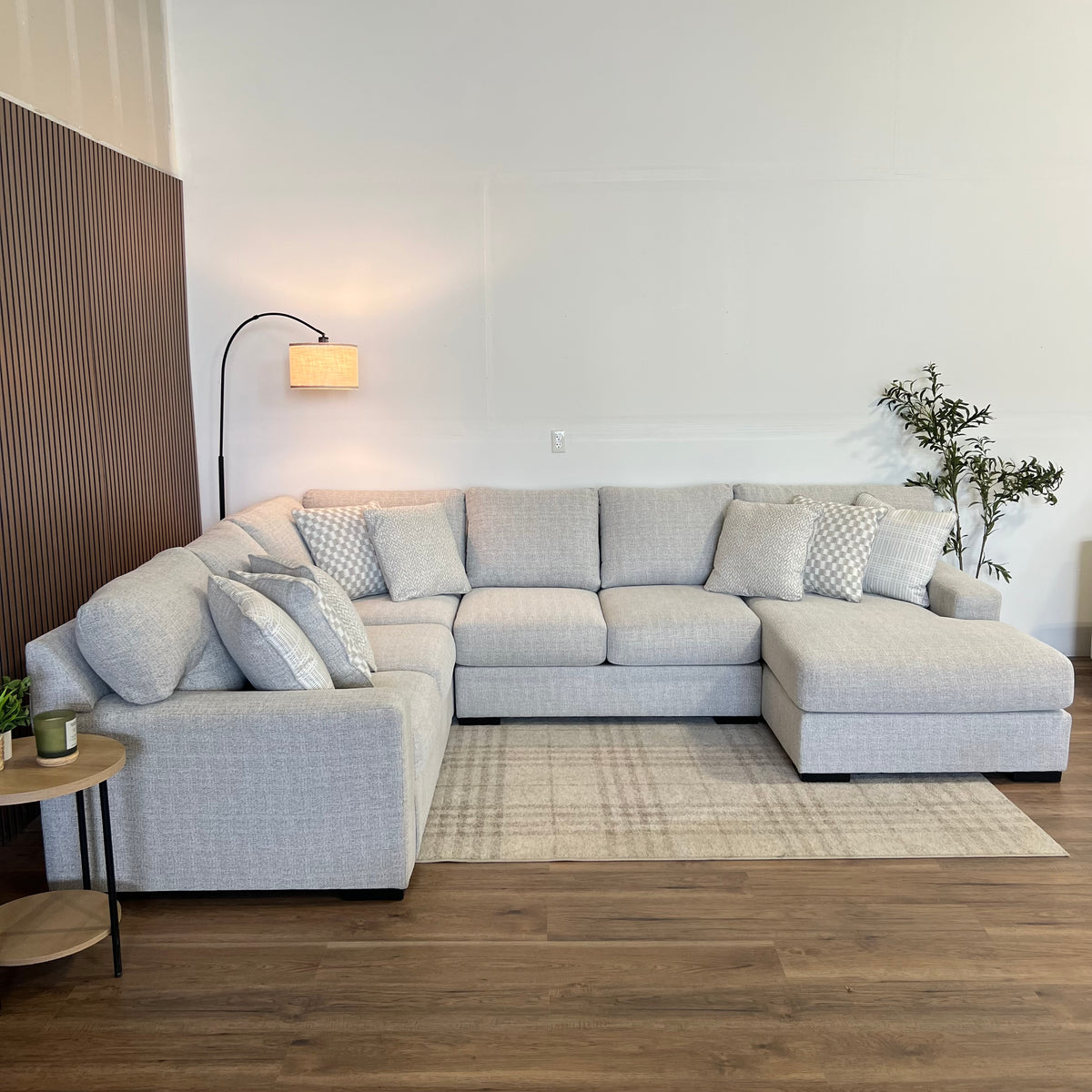 Ashley Larce 4pc Performance Fabric Sectional Couch