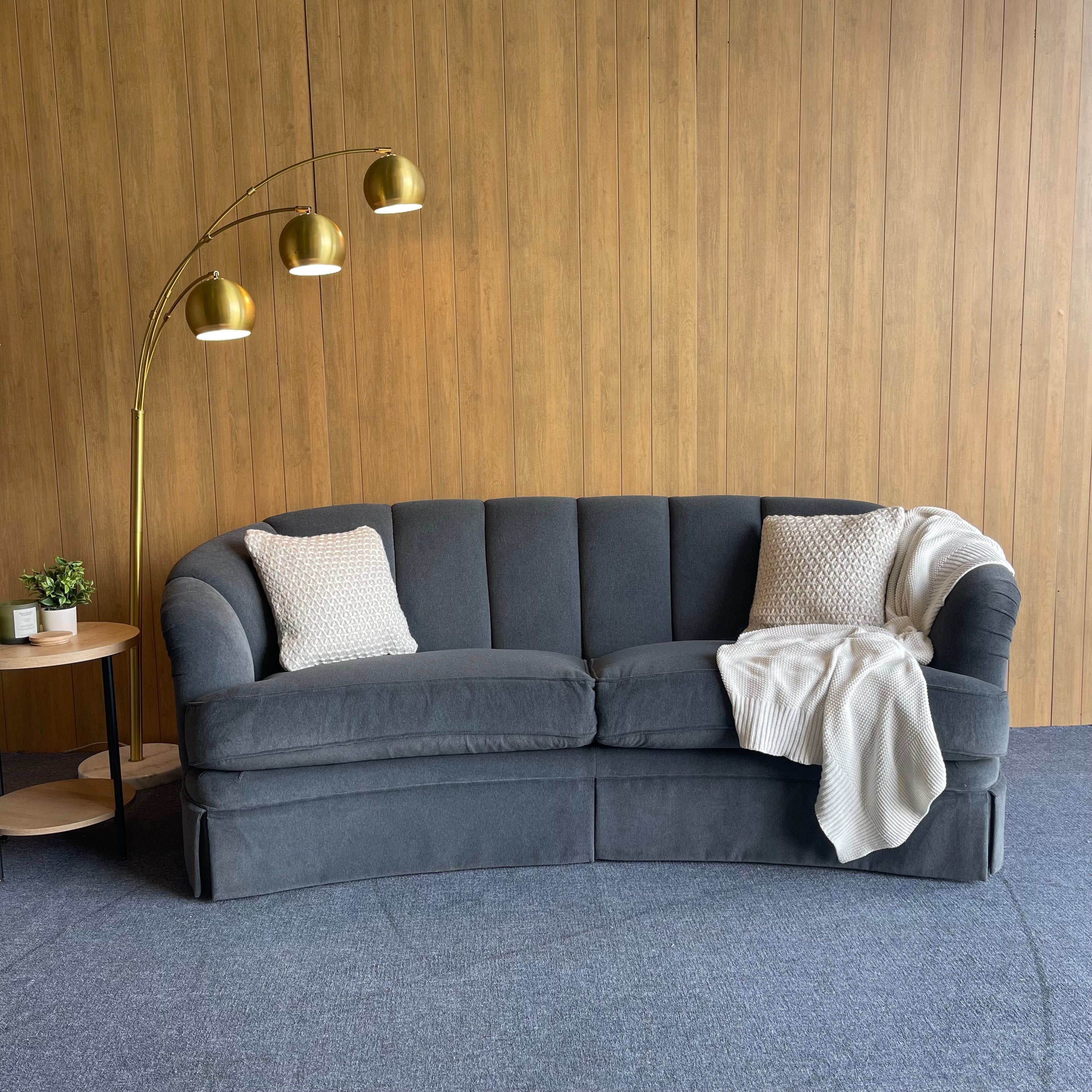 Danish Channel Back Sofa