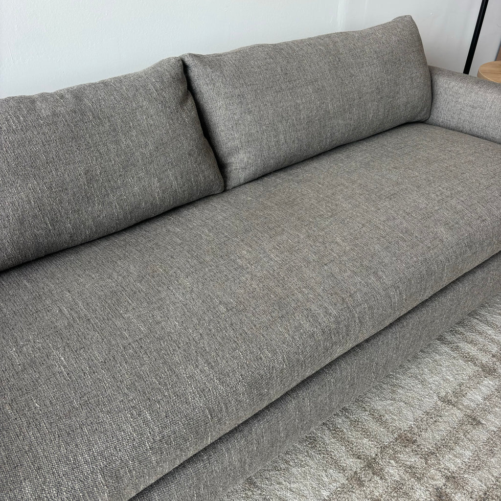 Mitchell Gold + Bob Williams Textured Woven Fabric Sofa